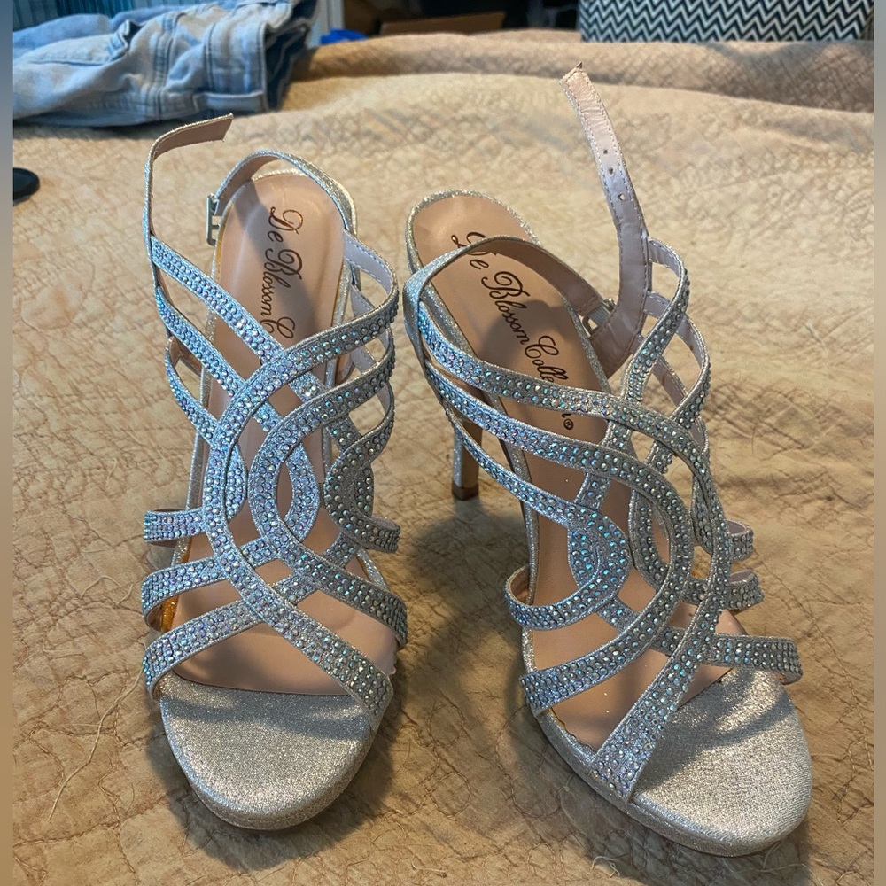 Strappy platform Heels